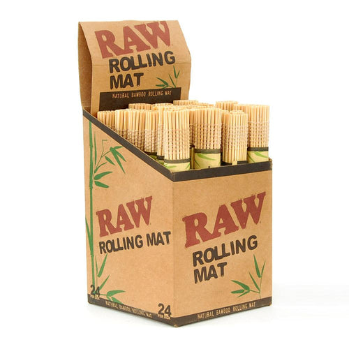 Raw Natural Bamboo Rolling Mats