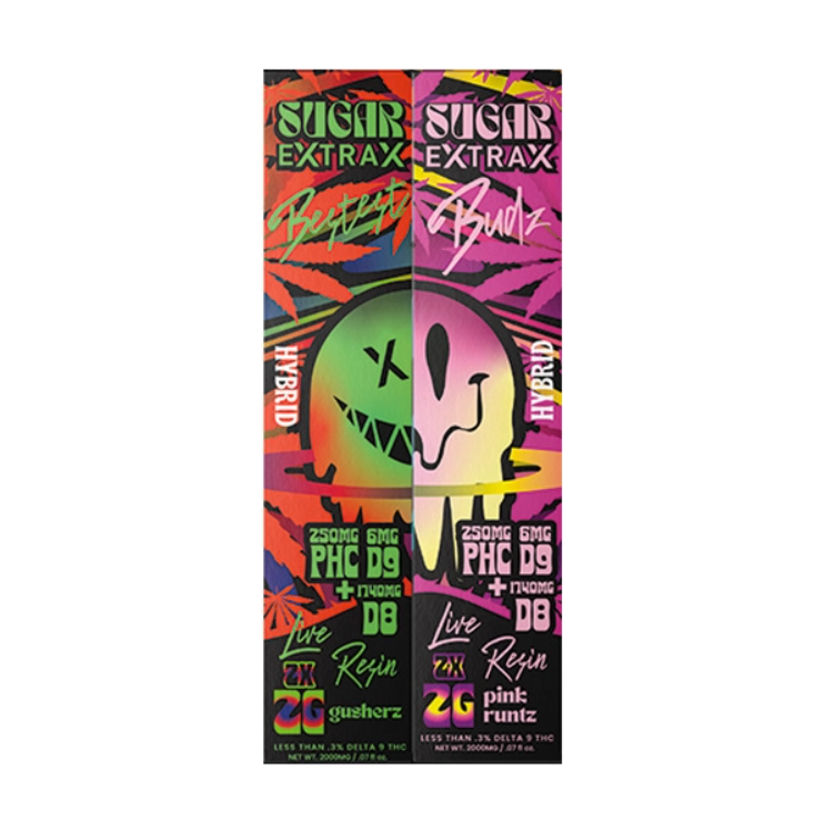 Sugar Extrax Bestest Buds Disposable Vape 2 Pack | 4g The Hemp Shop Sugar Extrax Bestest Buds Disposable Vape 2 Pack | 4g The Hemp Shop