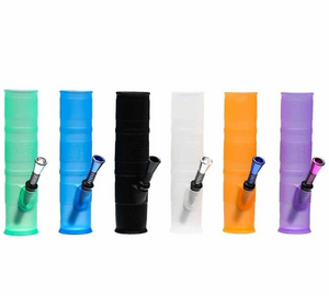 8" Foldable Silicone Water Pipe | Assorted Colors