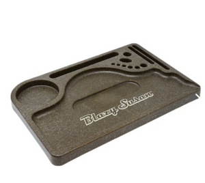 Blazy Susan - Single Unit Hemp Plastic Rolling Tray | Bio-Degradable |