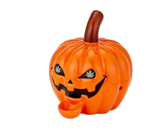 Ceramic Pumpkin Pipe