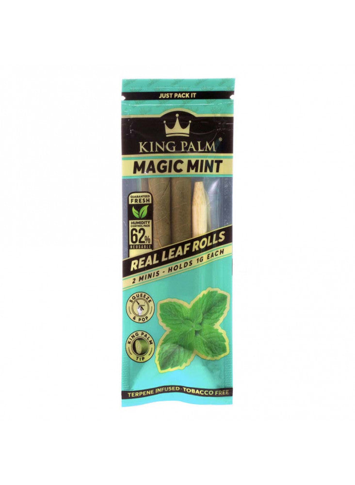 King Palm™ Slim Rolls Blunt Wraps - Magic Mint